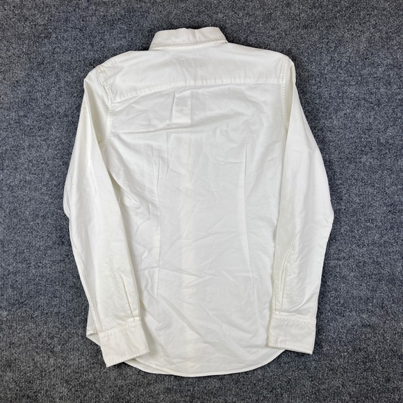 Ralph Lauren Shirt Mens XS White Oxford OCBD Long Sleeve Flesh Pony NEW NWT - Picture 3 of 11